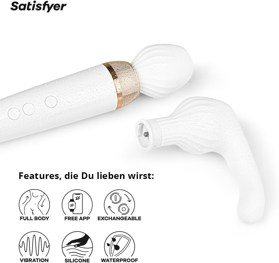 Double Wand-er XXL Massager mit App-Steuerung