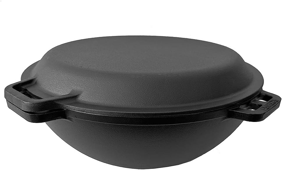 Wok mit Grilldeckel (12 L)