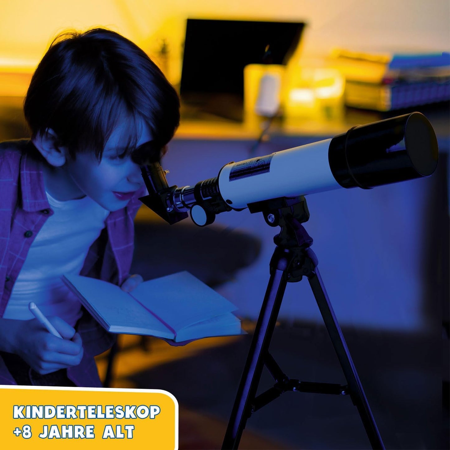 Teleskop für Kinder mit Lern-APP, Teleskop