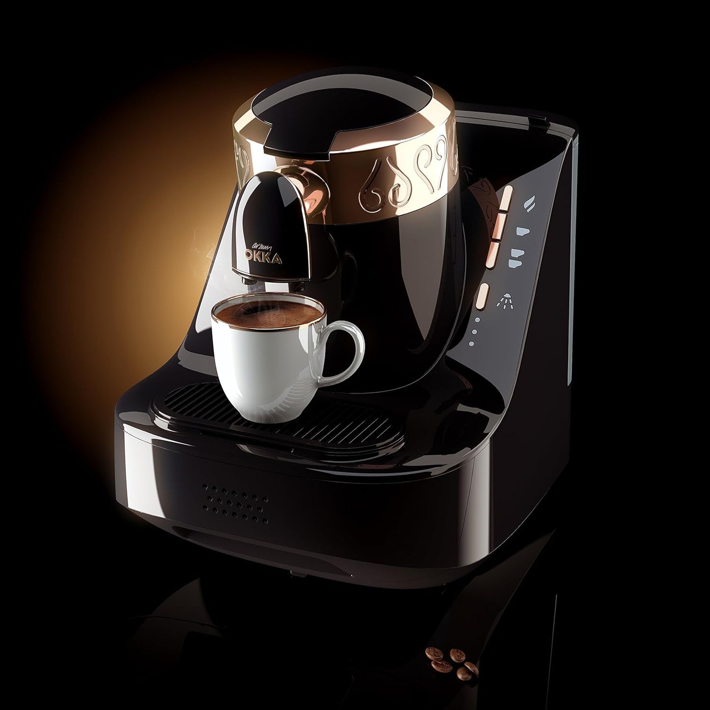 Türkische Kaffeemaschine Okka, Black