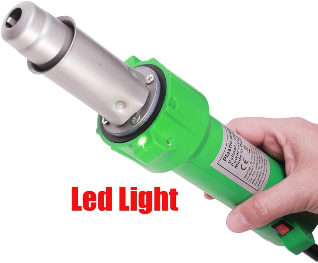 Heissluftpistole mit LED-Beleuchtung