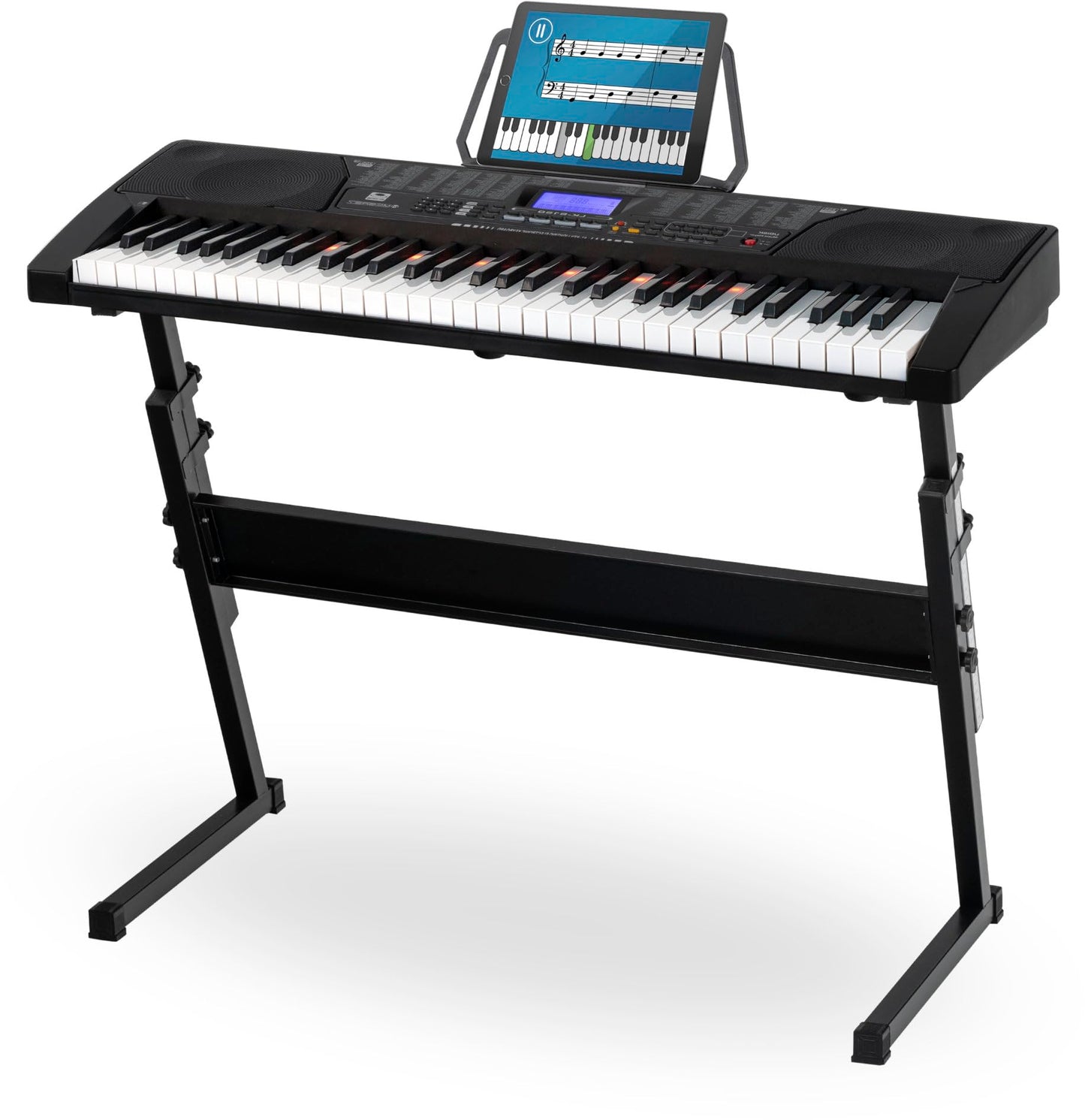 LK-6150 Keyboard Set mit Leuchttasten und Z-Ständer