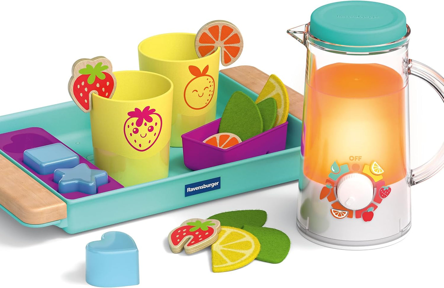 Play+ Getränke-Spiel-Set: Cool Drinks – Pretend Play Set, Spielzeug ab 18 Monate
