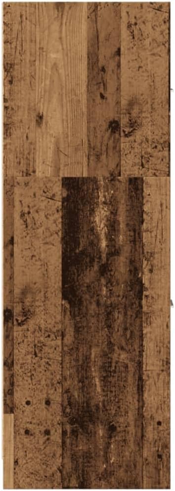 Apothekerschrank mit Ausziehfächern, Altholz 40 x 41 x 118 cm