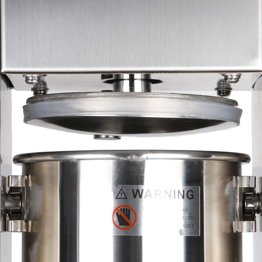 Wurstfüllmaschine mit 2-Gang-Getriebe und 4 Füllrohren, 5 Liter