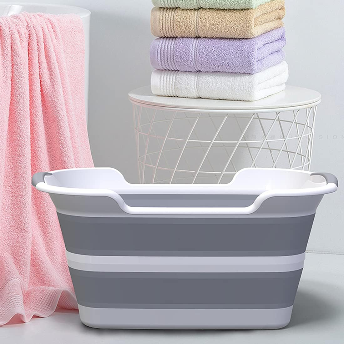 Haustier-Badewanne, Grau