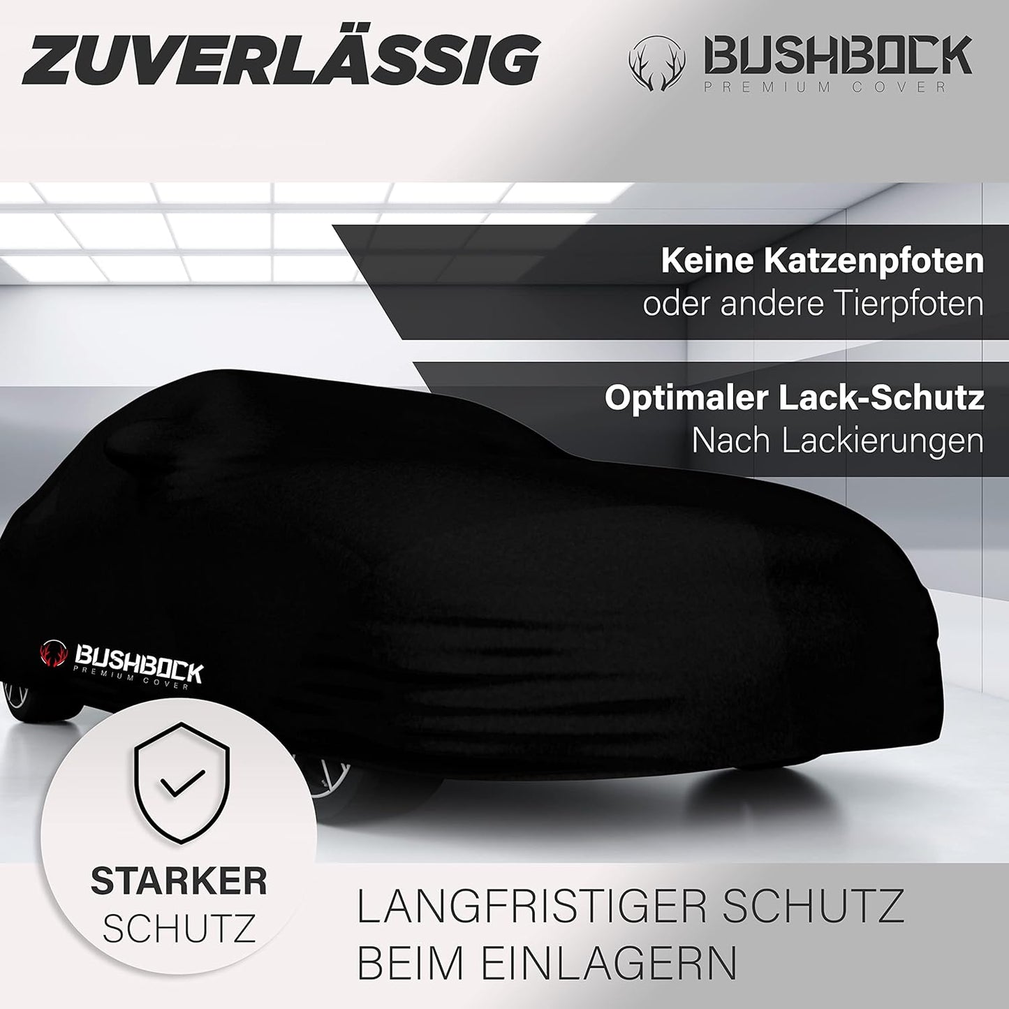 Autoabdeckung, M Schwarz