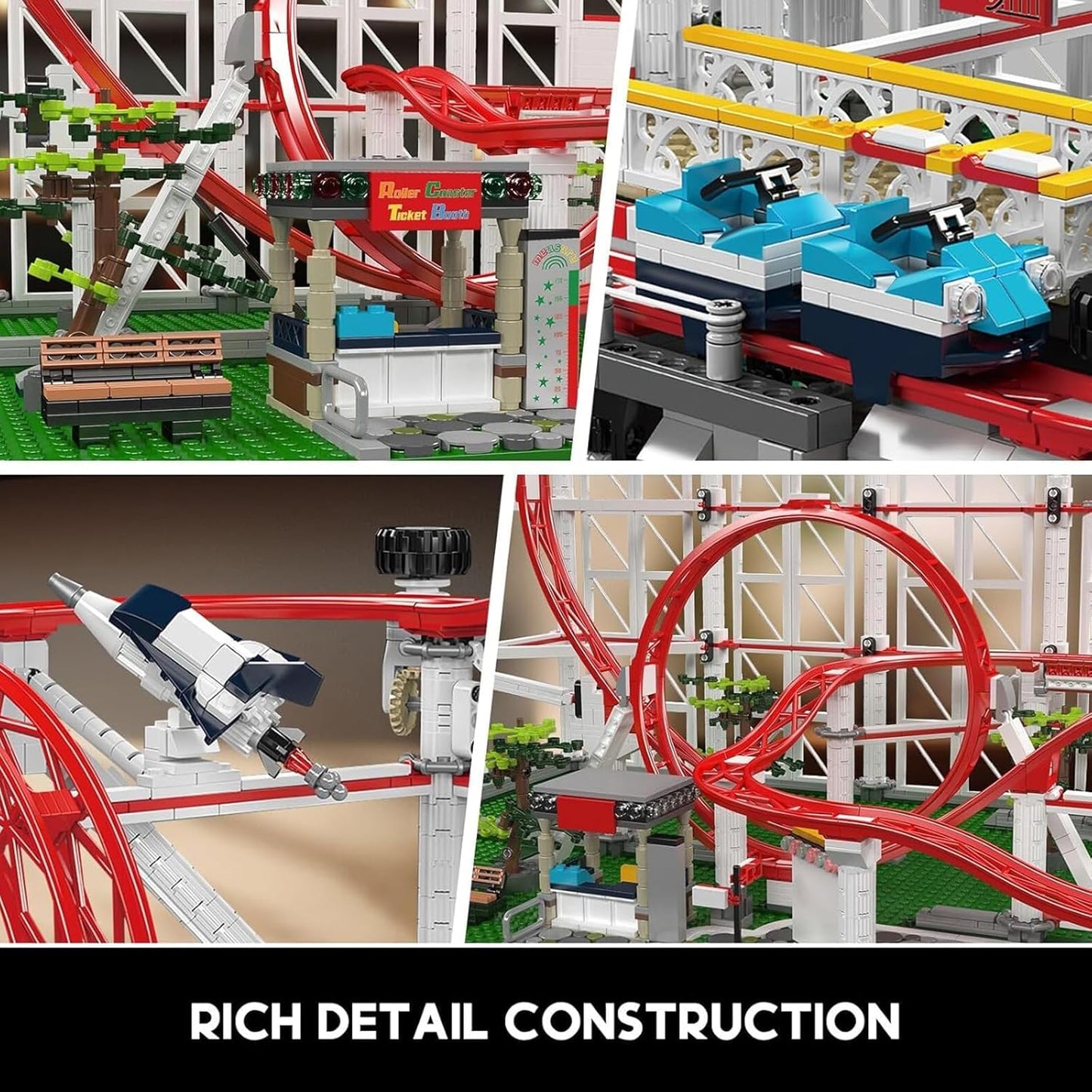 Technik Achterbahn Modellbausatz