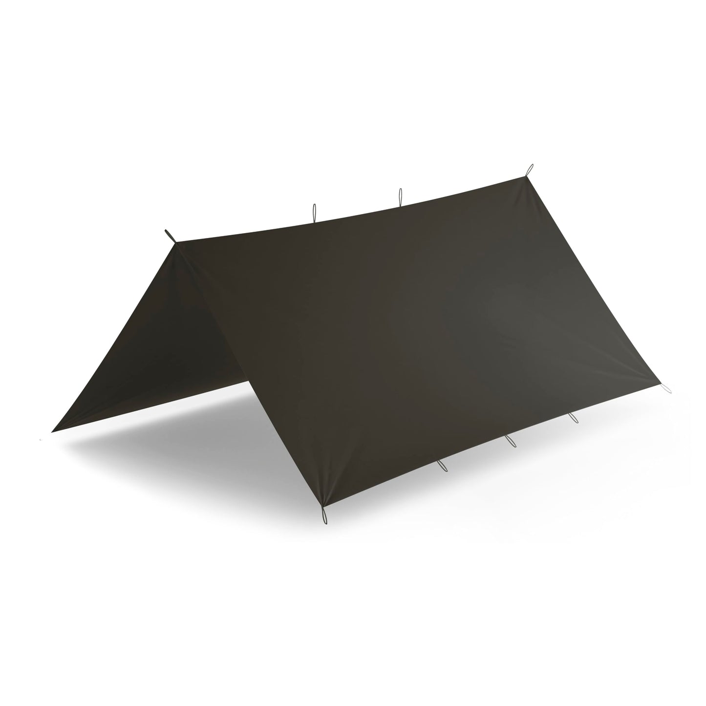Wasserdichtes Tarp, Dunkeloliv