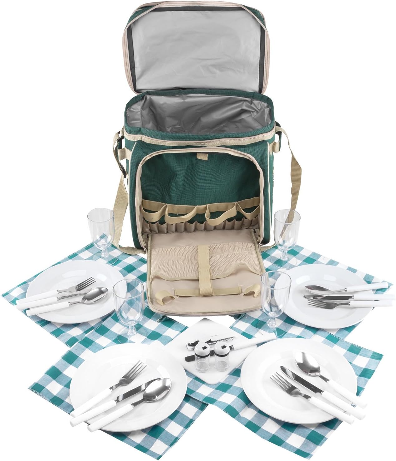 Picknicktasche, Grün