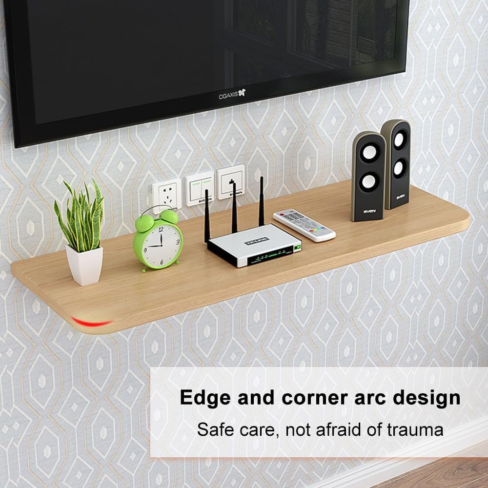 Klapptisch zur Wandmontage, Farbe Walnuss-60*30*1.6cm