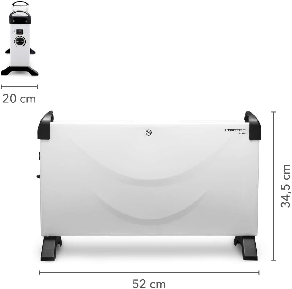 Konvektorheizung - TCH 18 E, 750 W / 1.250 W / 2.000 W
