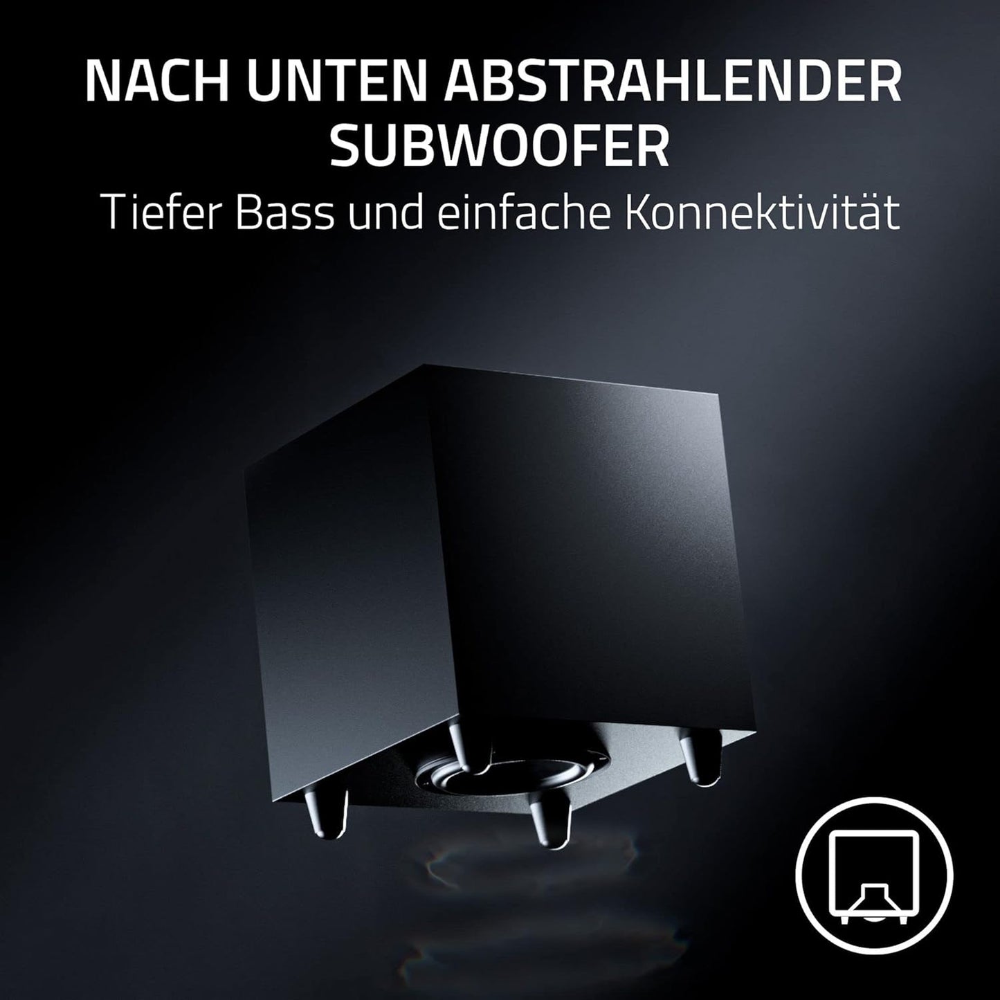 Razer Nommo V2 Pro, Minimalistisch" oder "Funktional