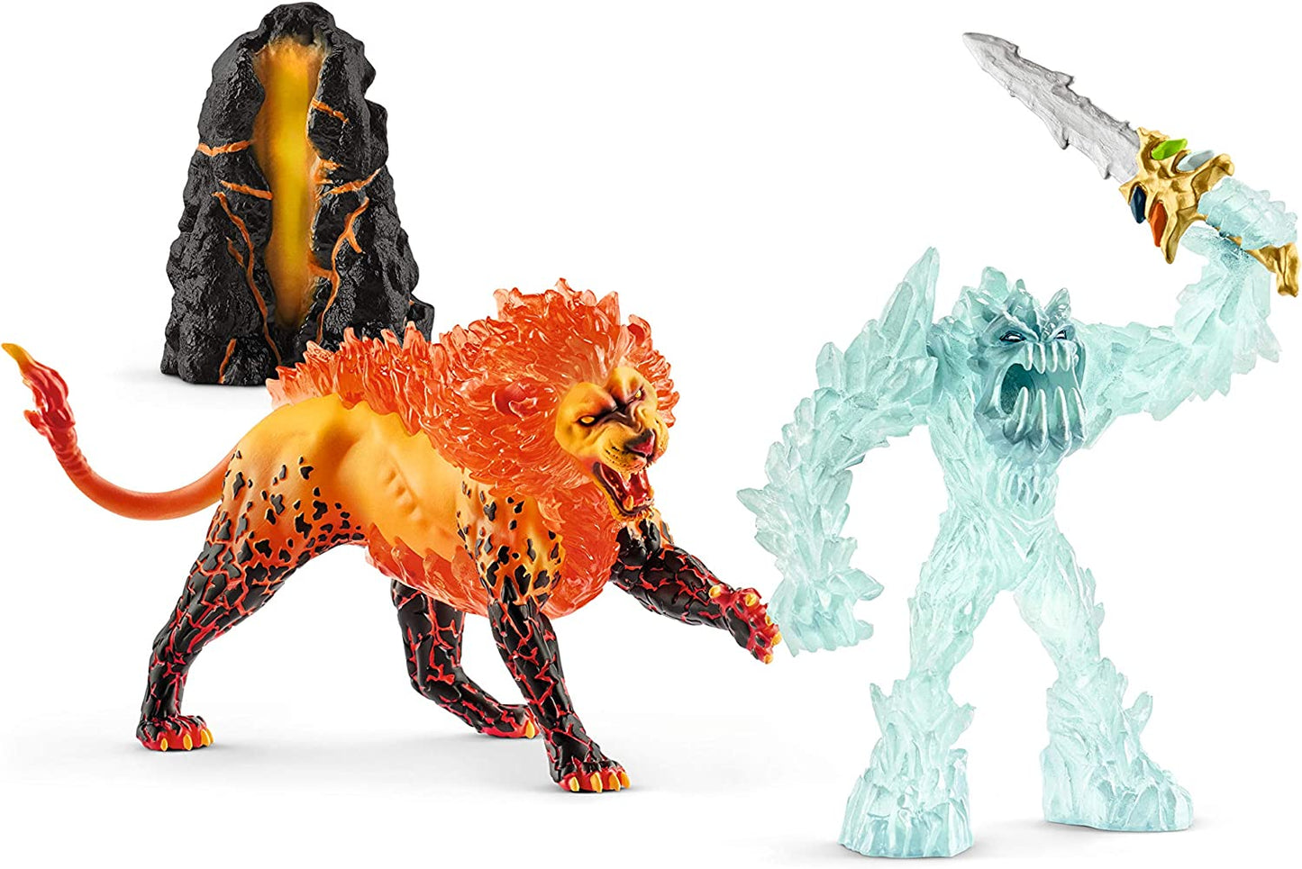 Eldrador Kampf um die Superwaffe – Frostmonster vs. Feuerlöwe, Spielfigur, Single FFP