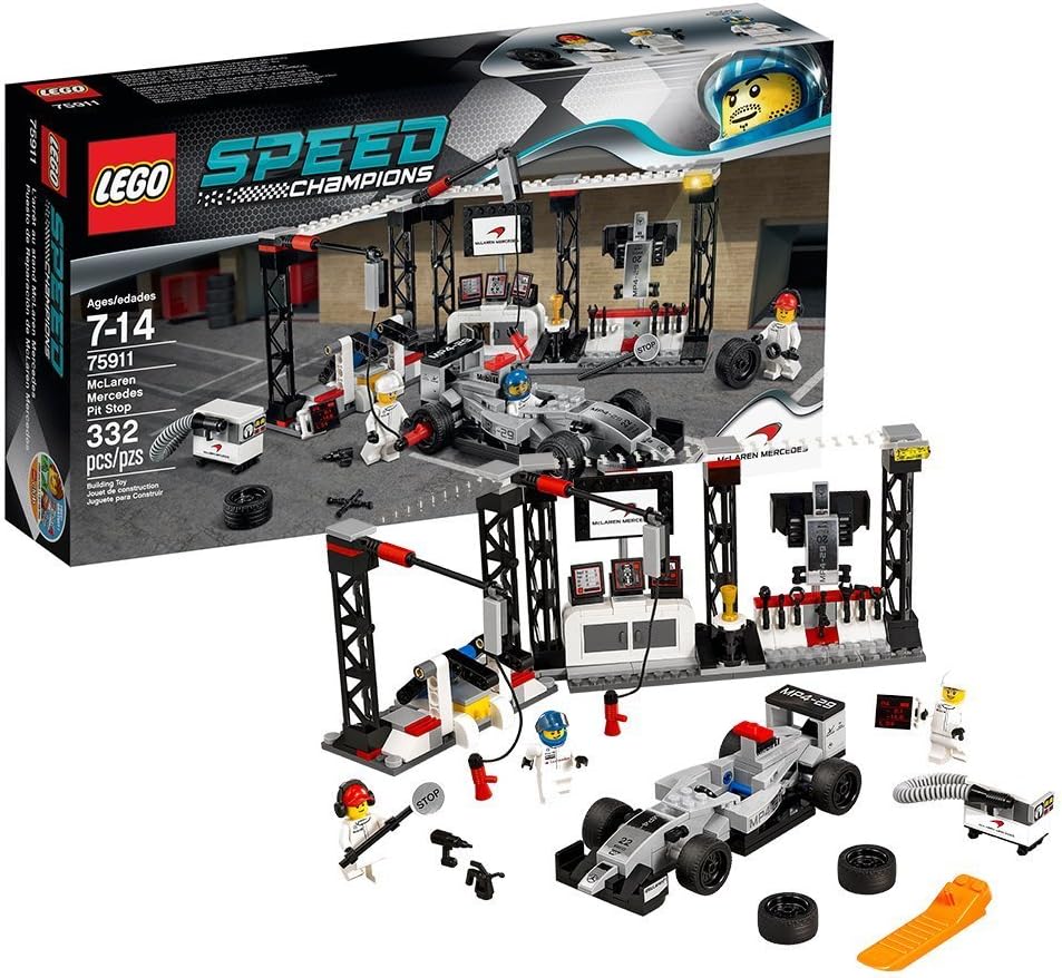 Speed Champions - McLaren Mercedes Boxenstopp (75911)