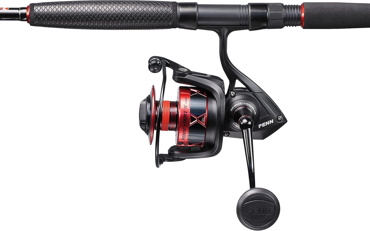Fierce IV Reiseboot Angel-Kombi für Salzwasserangeln, 210 cm | 30-50lb, Red/black