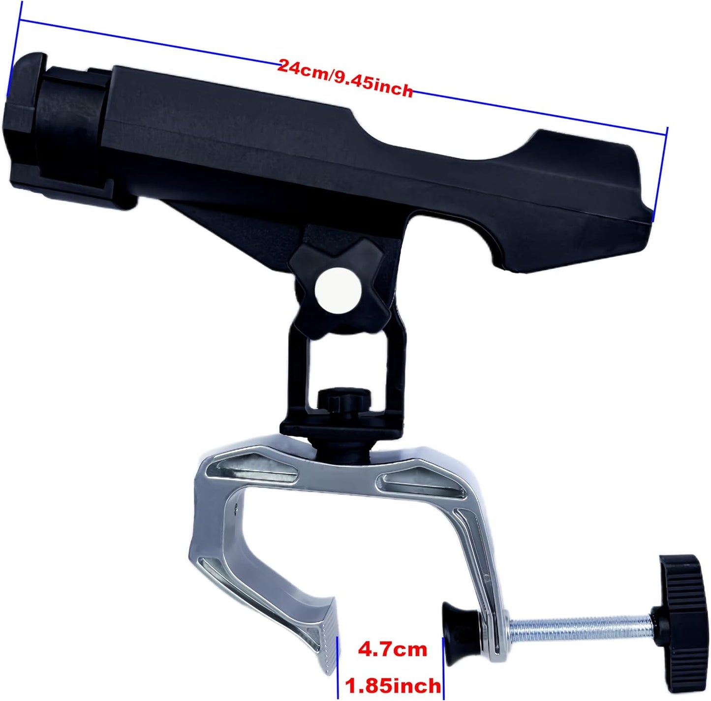 4-teiliges verstellbares Angler-Rutenhalter Set RH20, RH20, 4 Stück