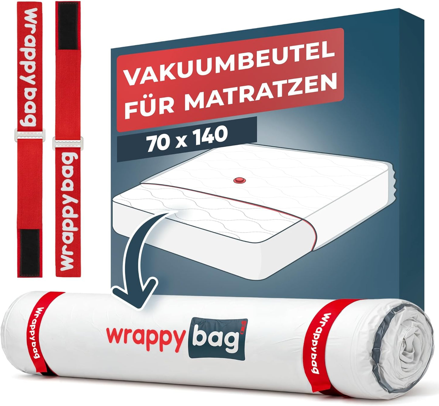 Vakuumbeutel für Matratzen, 70 x 140