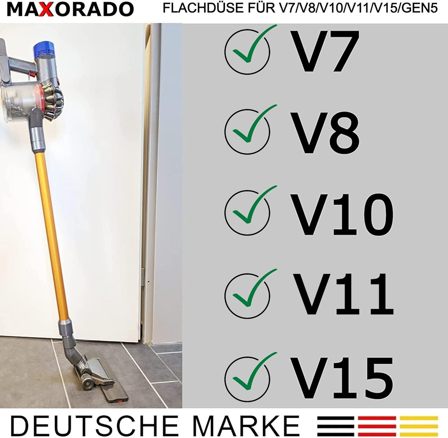 Flachdüse für Dyson-Staubsauger