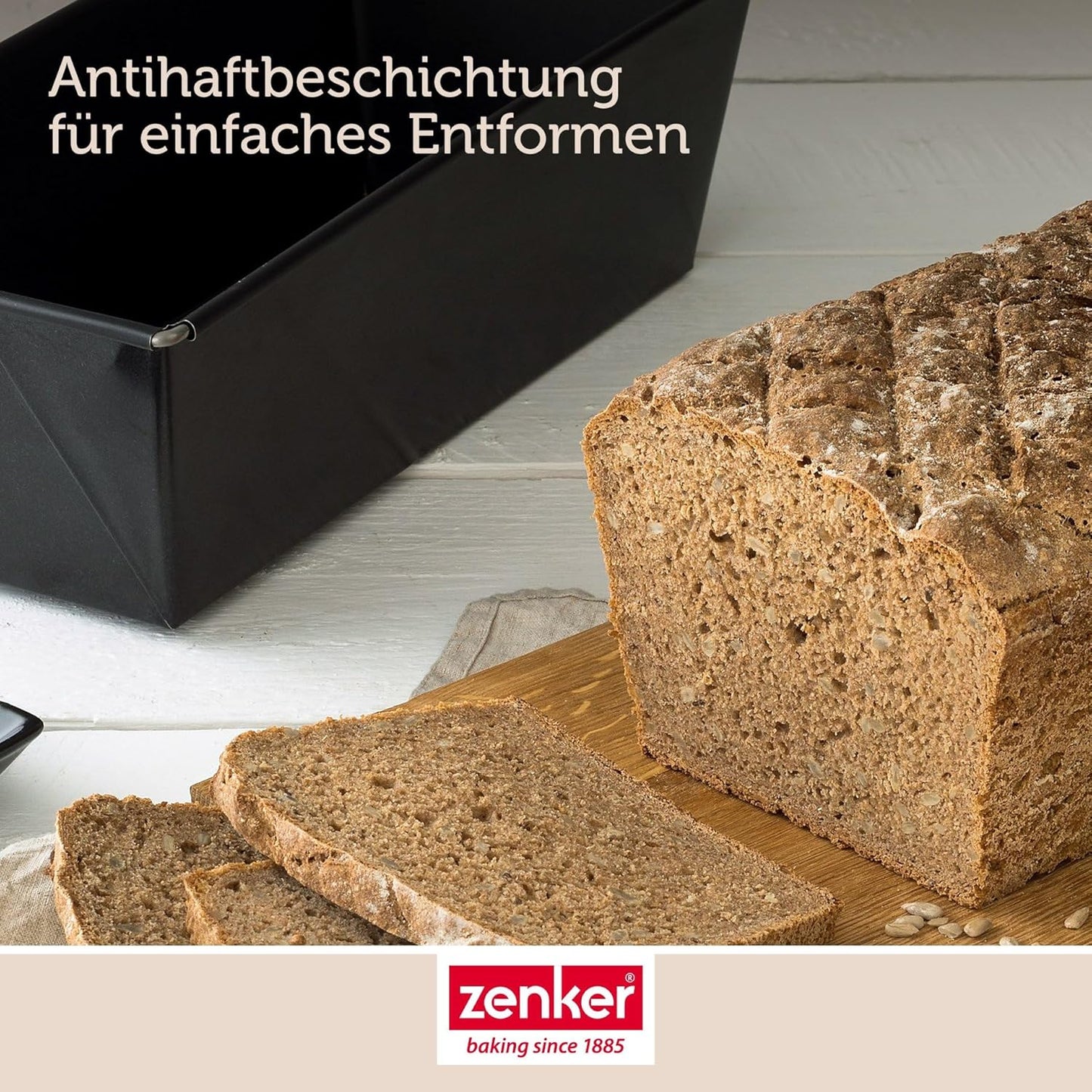 Brotbackform mit Antihaftbeschichtung