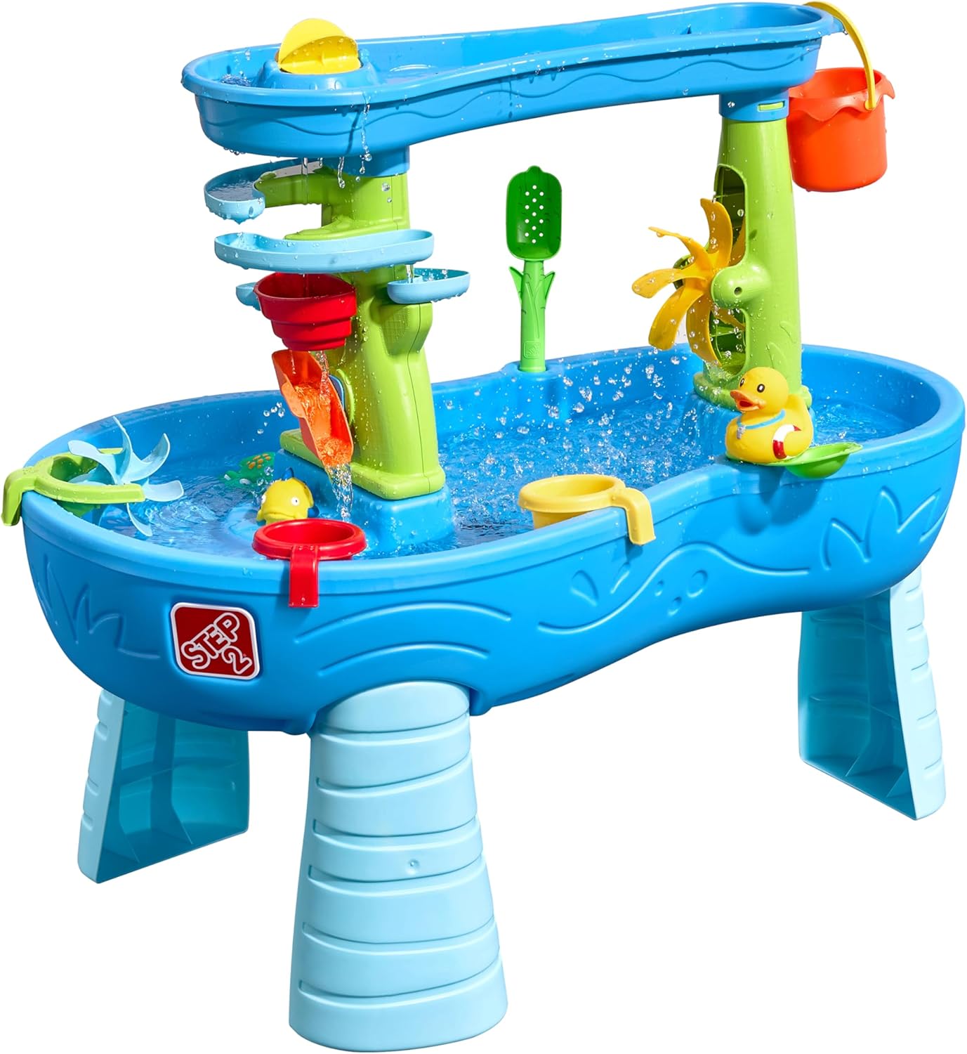Wasserspieltisch mit Zubehörset, Blau