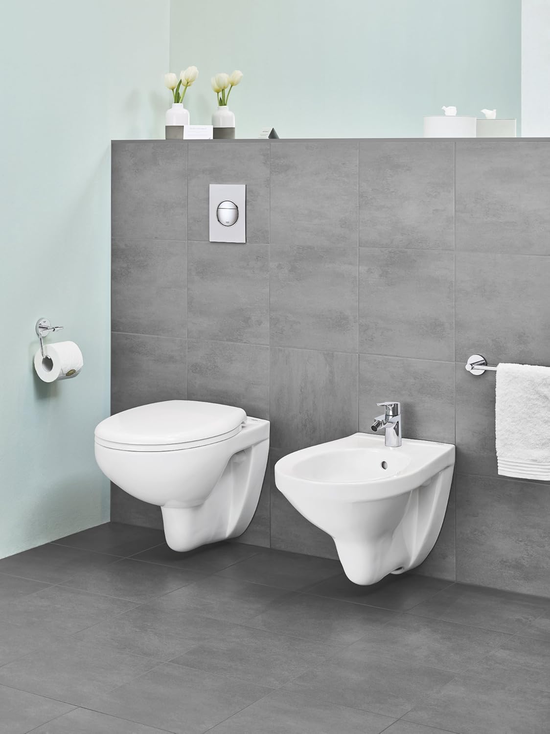 Bidetbatterie BauEdge 23331000
