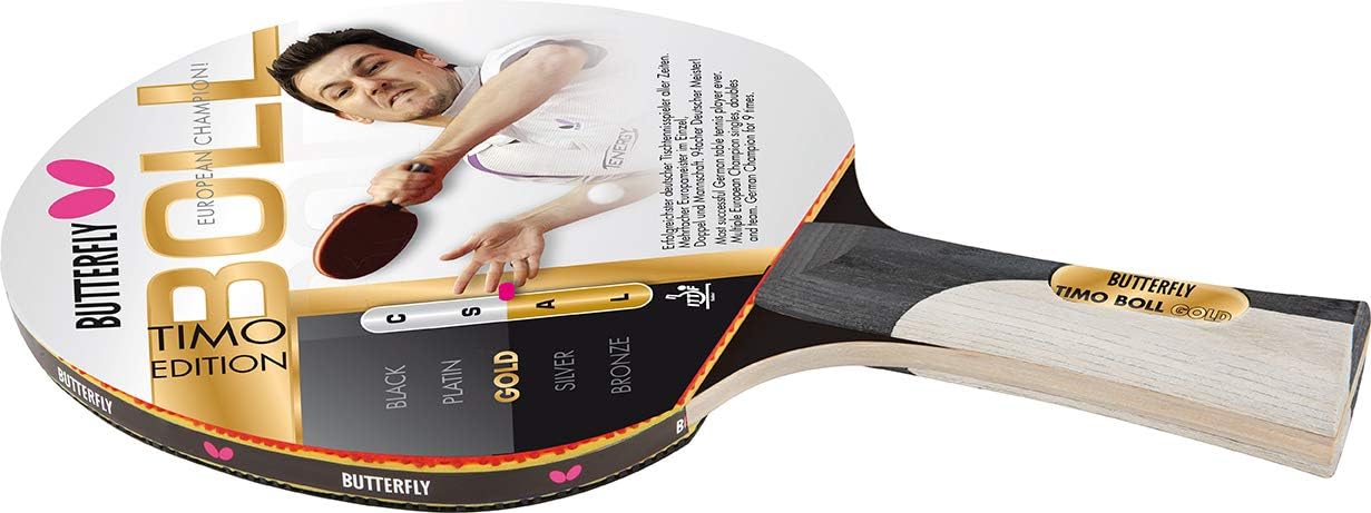 Timo Boll Gold 85020, Bundle mit CC1 und 3 Bälle