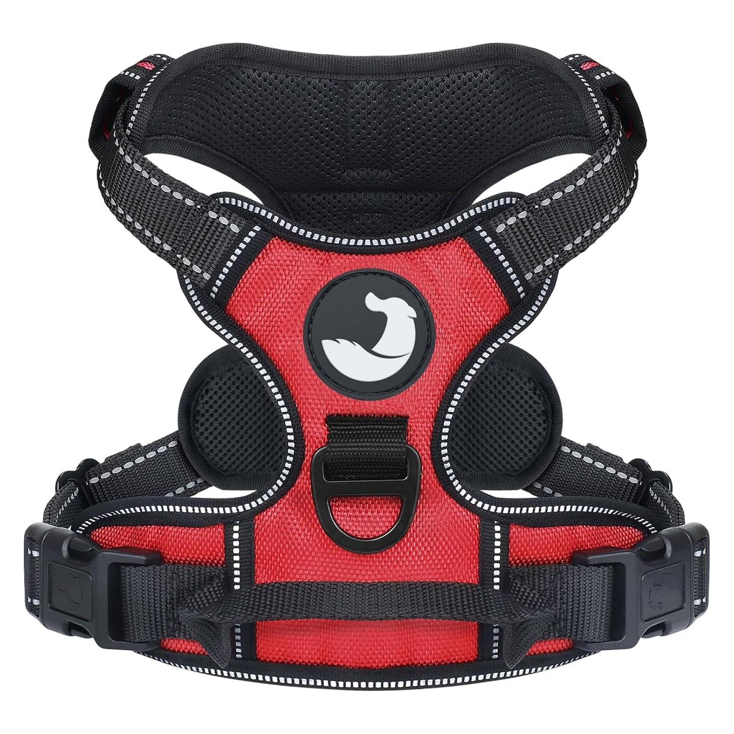 Reflektierendes Brustgeschirr, L (1er Pack) Rot