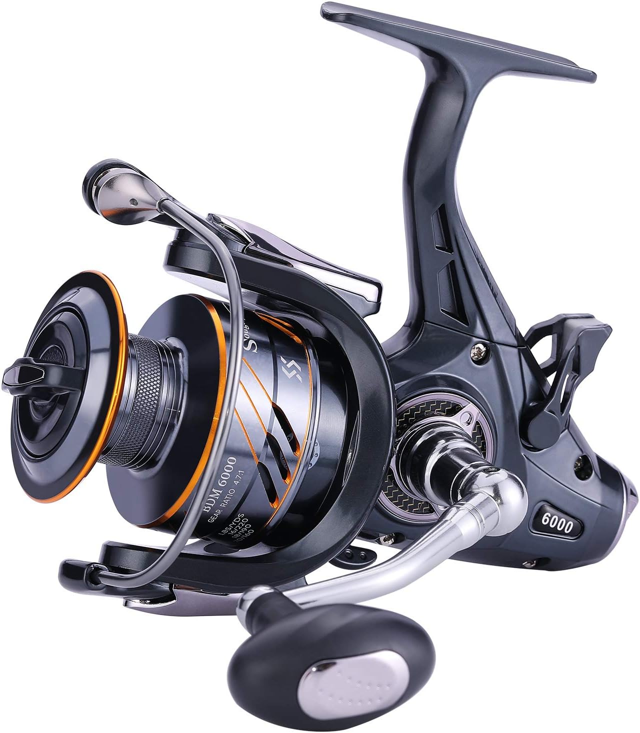 Freilaufrolle mit Carbon Fiber Drag, BDM-6000