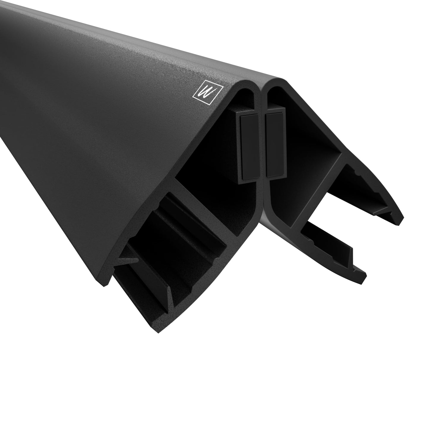 Duschdichtungen für Glastüren, 10mm, ‎PRO-M2-2000B, Schwarz 10mm Glas | 90/180°