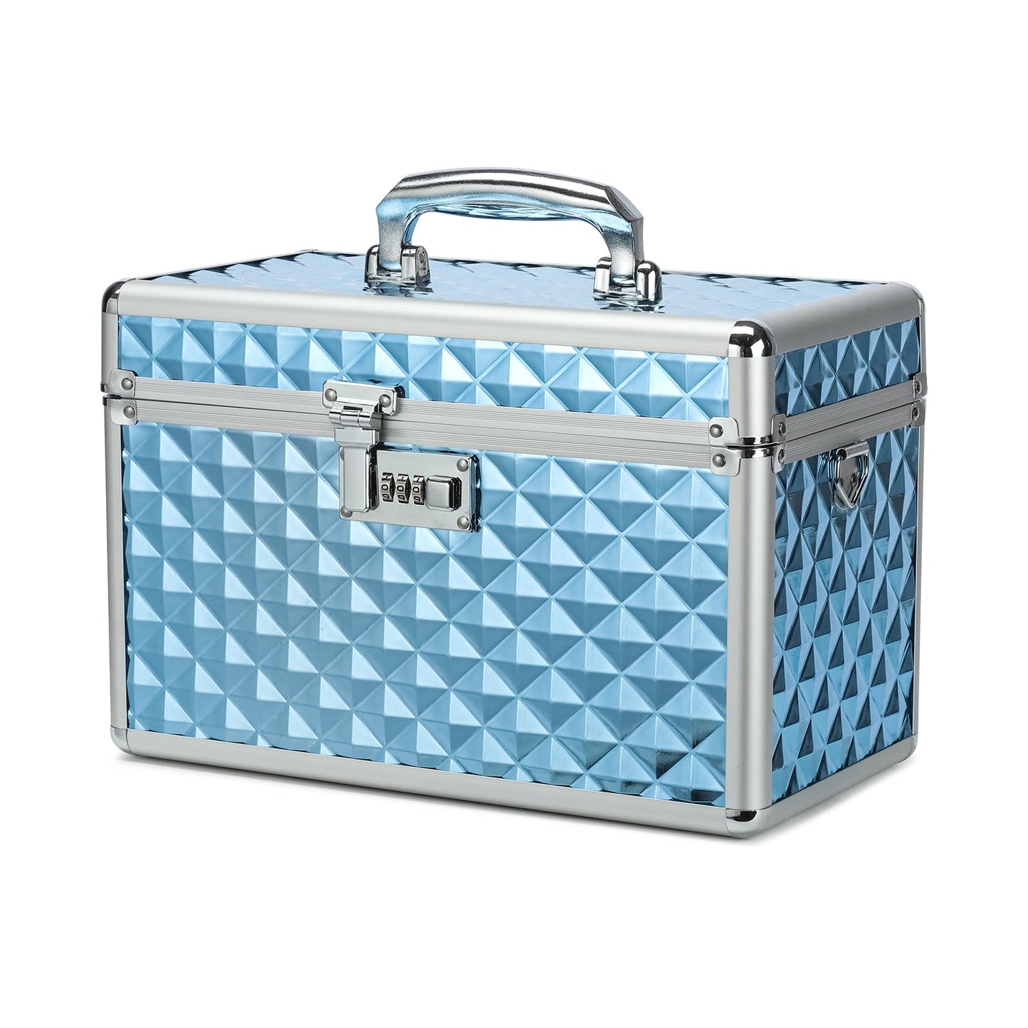 Abschliessbare Aufbewahrungsbox, Blue Large