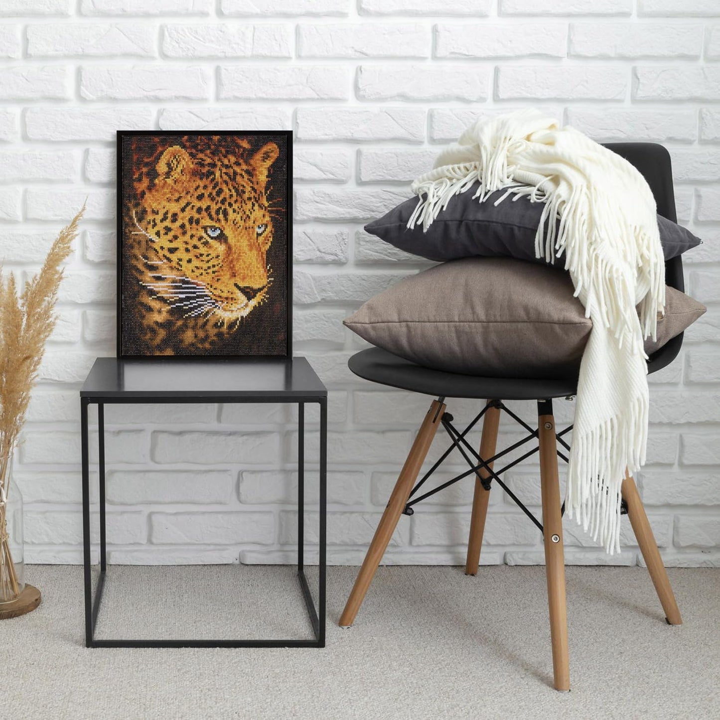 Diamond Dotz – Leopardenporträt für Erwachsene