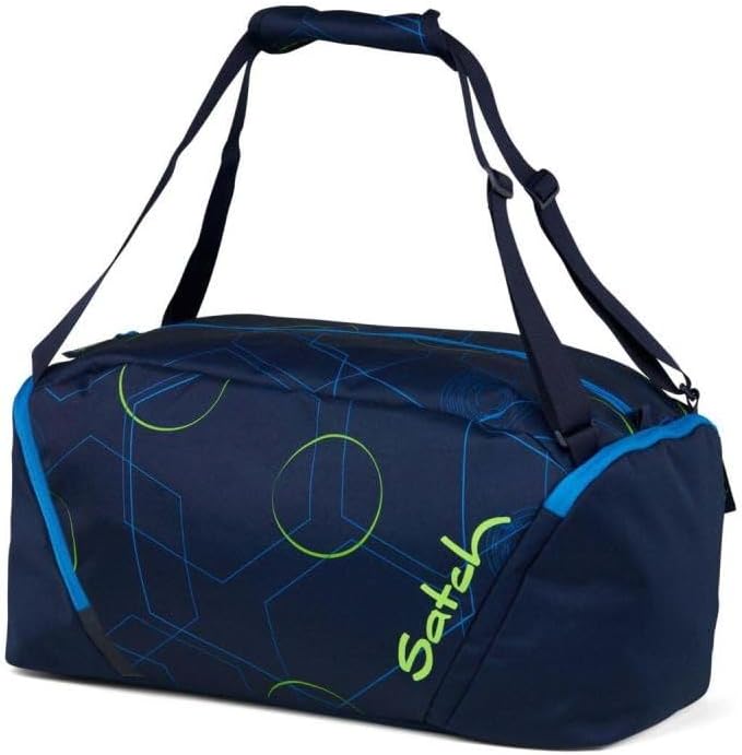 3-teiliges Schulrucksack Set mit Sporttasche, Blue Tech