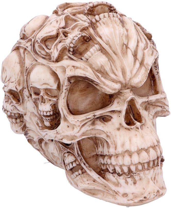 James Ryman Totenkopf-Figure (18 cm), Elfenbeinfarbene Totenköpfe