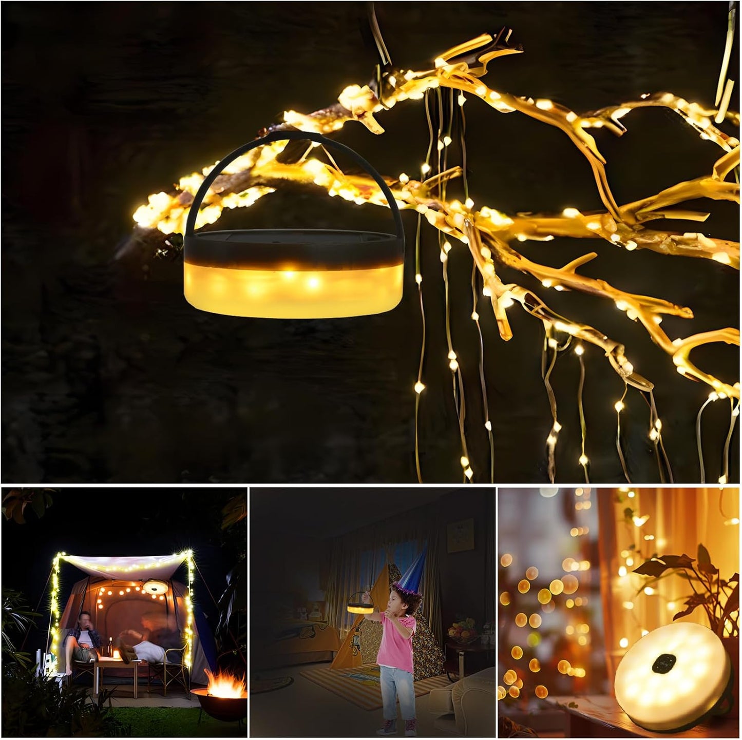 Solar Camping Lichterkette
