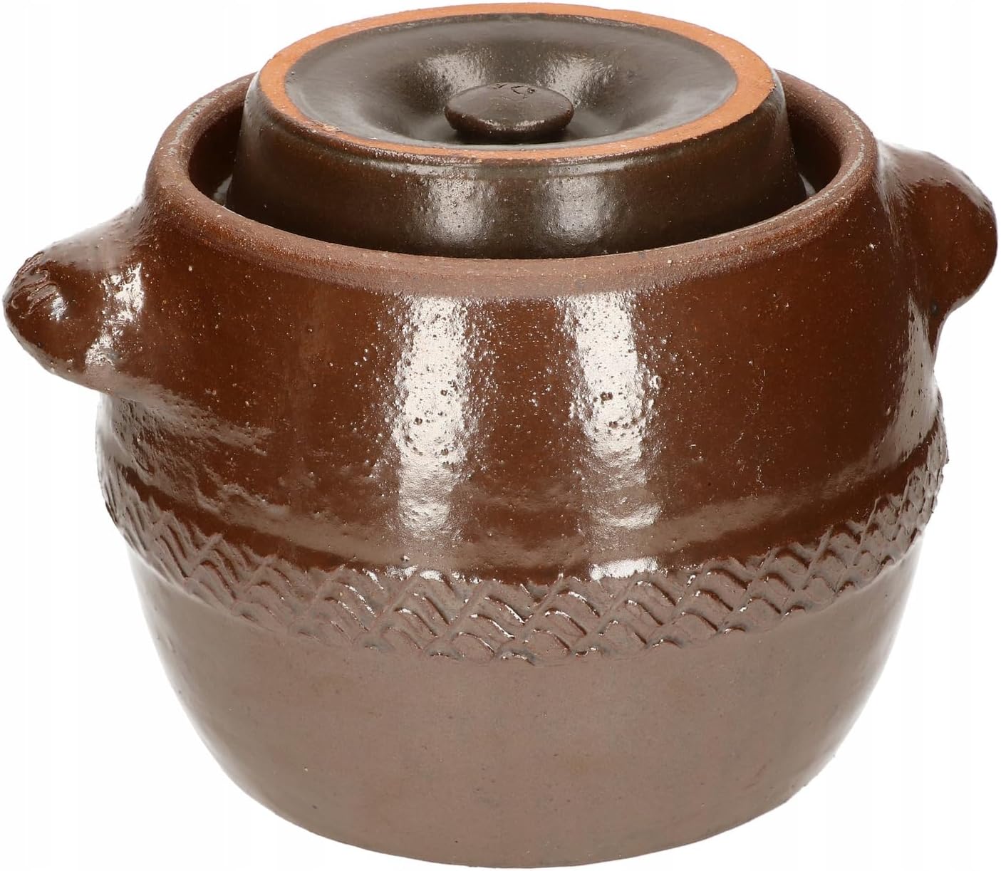 Gärtopf mit Deckel, 5L