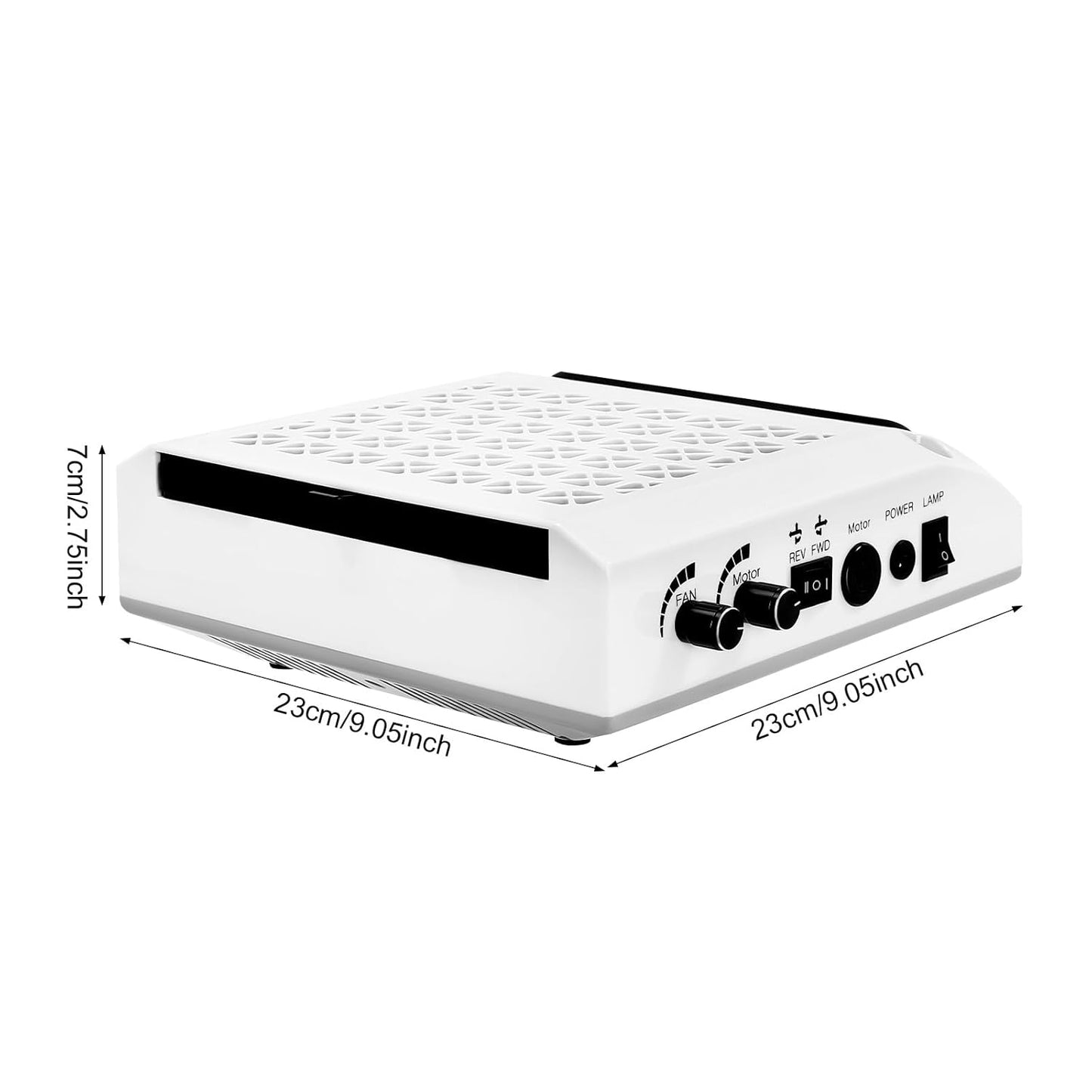 4 in 1 Profi-Nagelfräse mit Staubsauger & LED