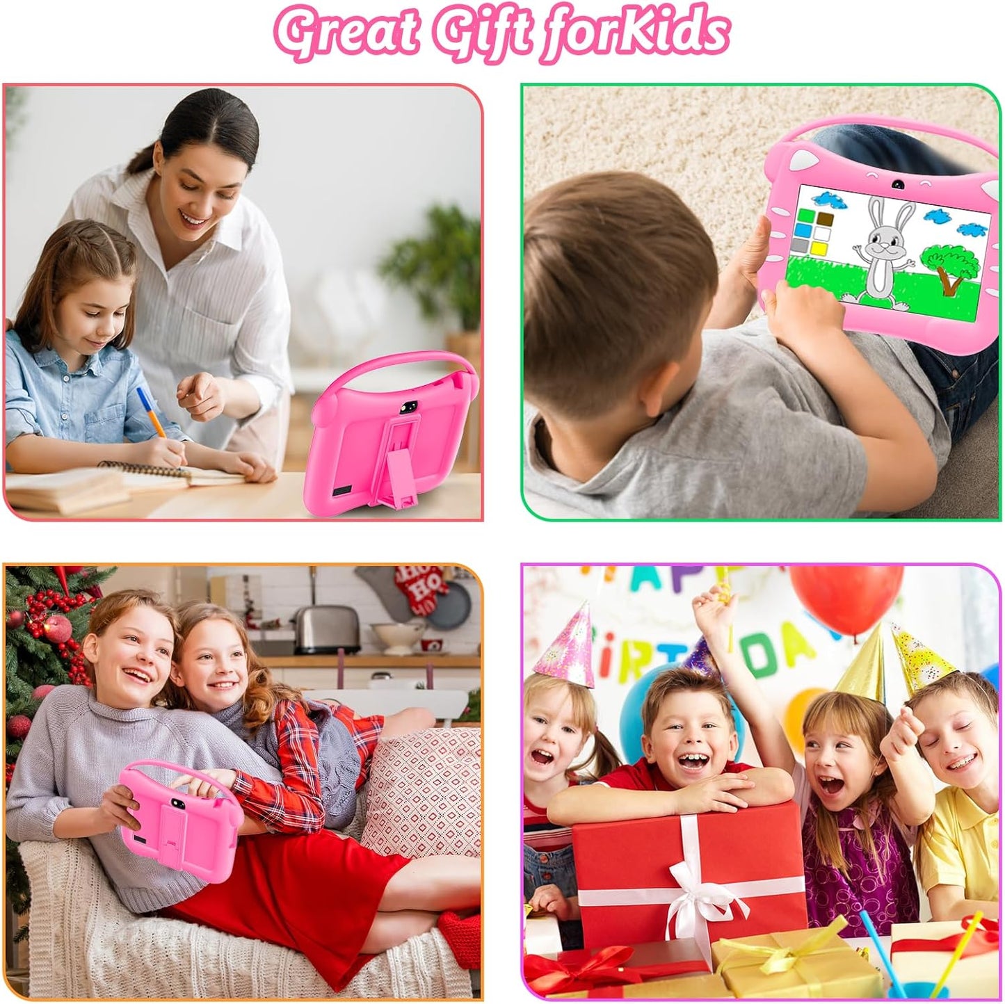 Kindertablet, Magentarot