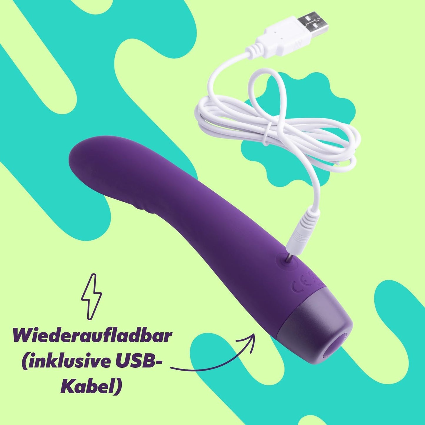 Joy G-Punkt Vibrator Bloom wasserfest, Lila