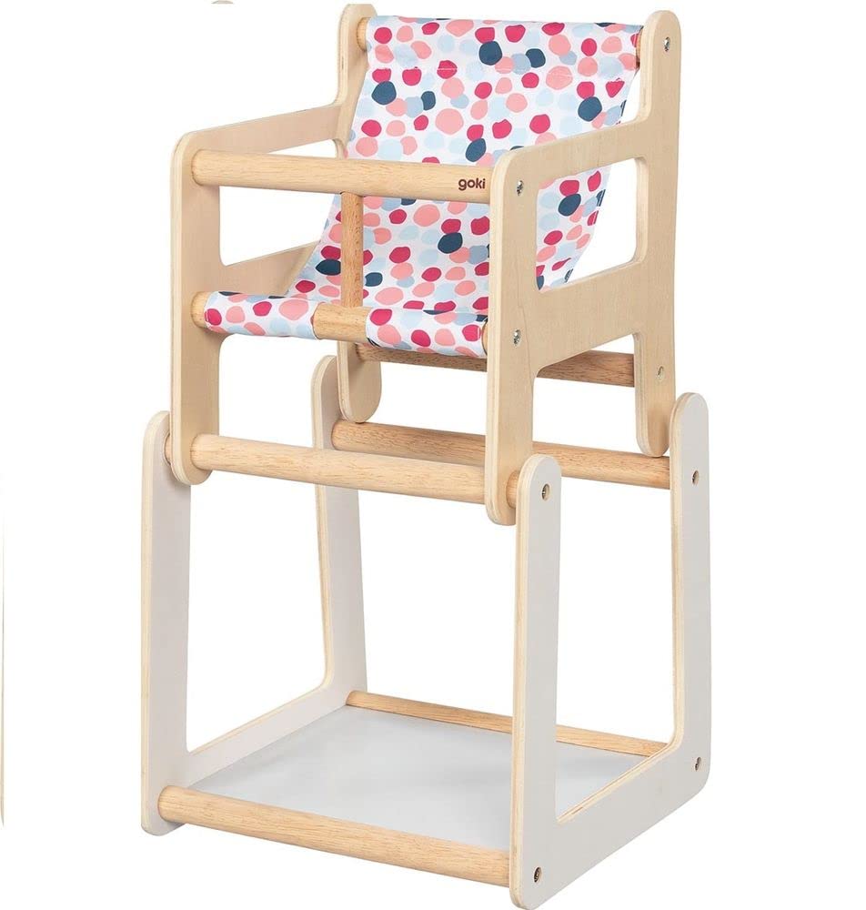 2in1 Puppenhochstuhl mit Tisch