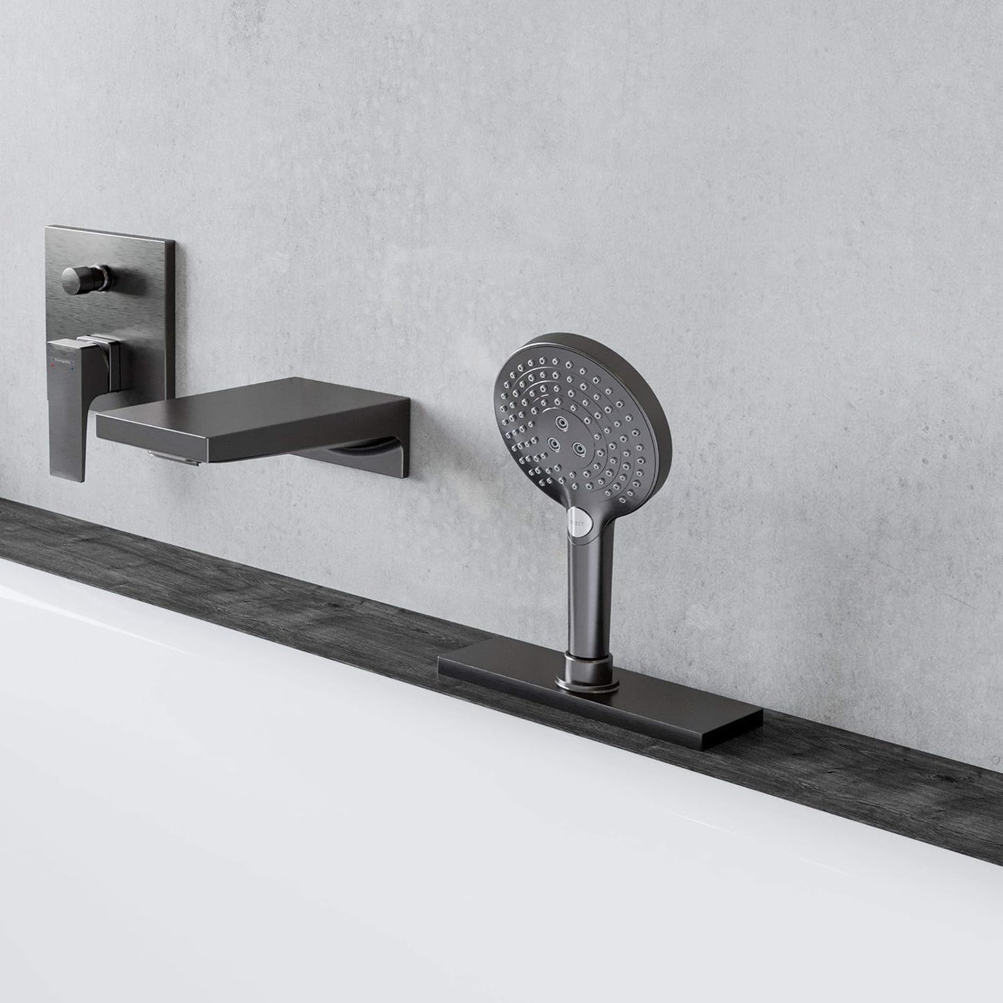 Raindance Select S 120, Brushed Black Chrome 3 Strahlarten