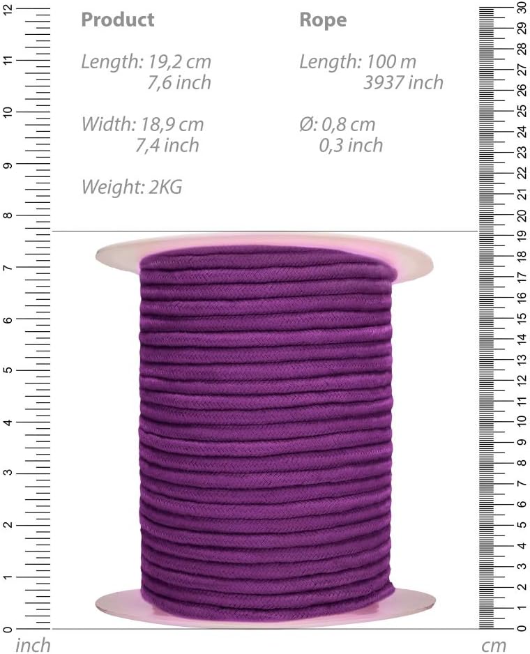 Bondage-Seil 100 M für Fesselspiele
