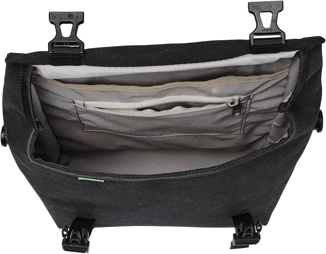 Lenkertasche Augsburg IV, 25 x 26 x 12 cm, 6 liters Schwarz