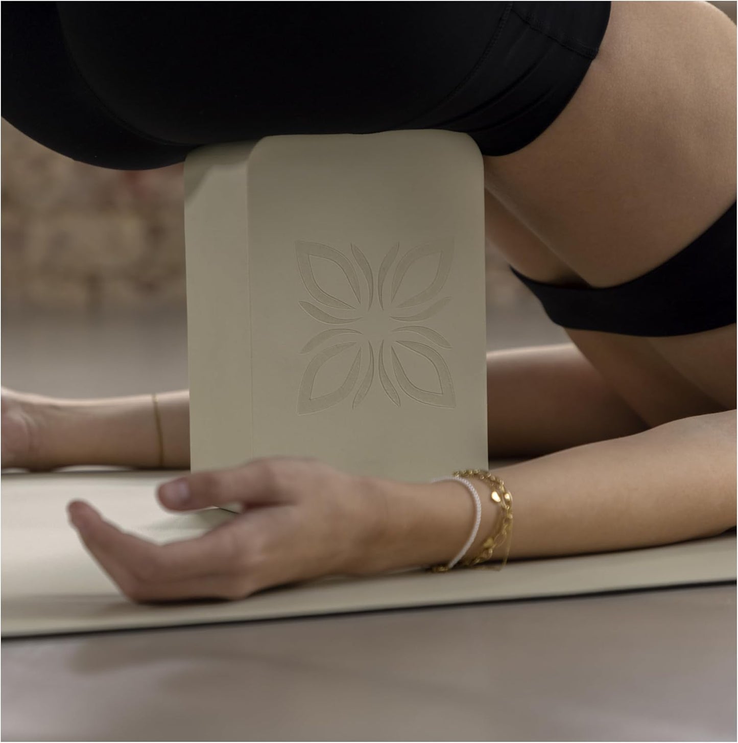 2er-Set Yoga Block, CREAMY PISTACHIO