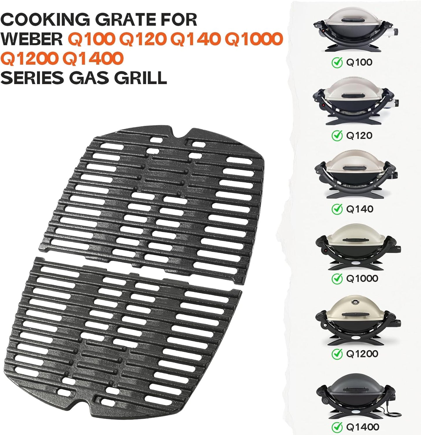 Grillrost, Gusseisen