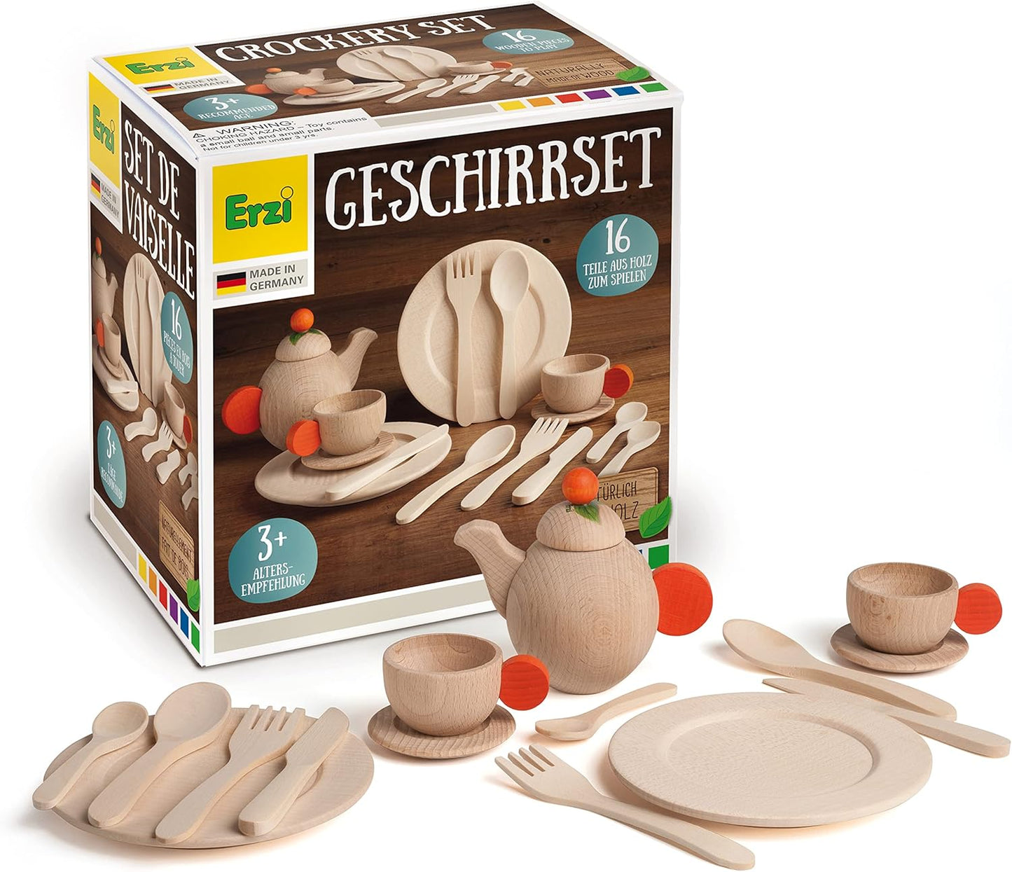 Geschirrset Natur Kaufladen