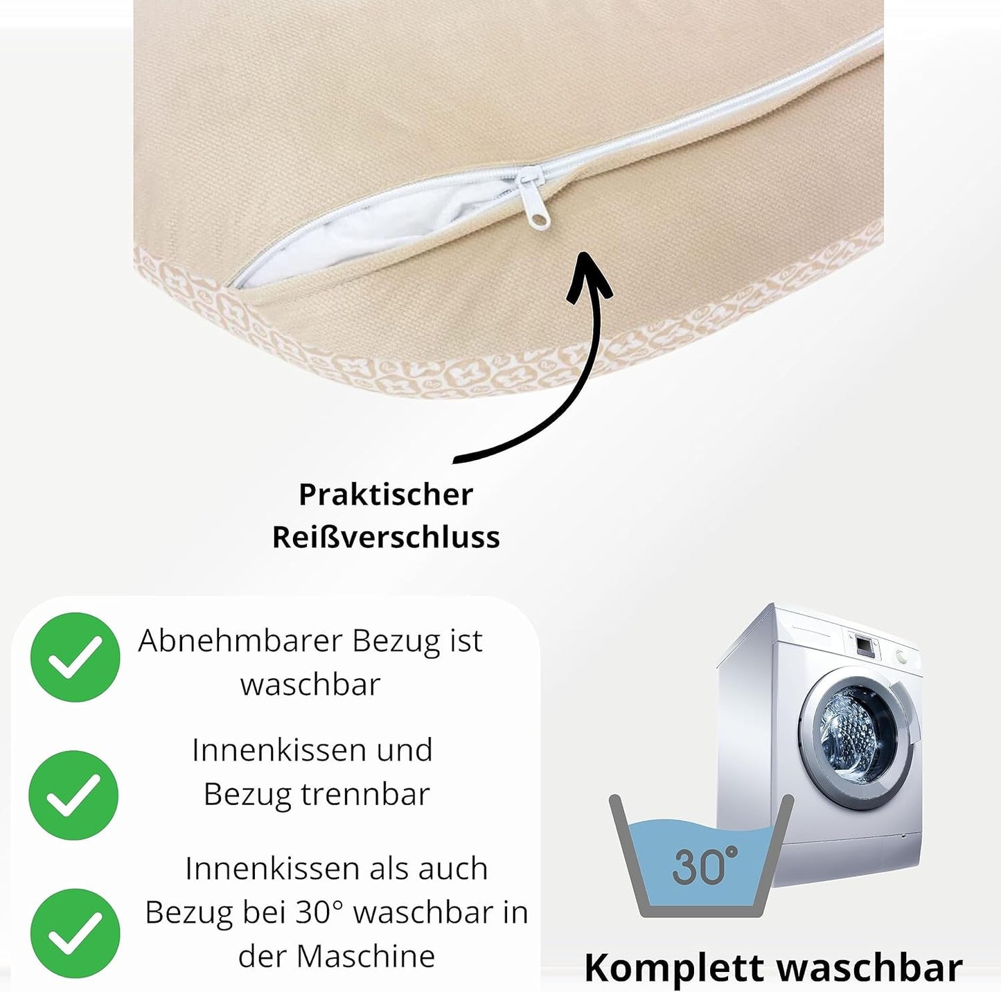 XXL-Stillkissen Lux für Zwillinge, Lux