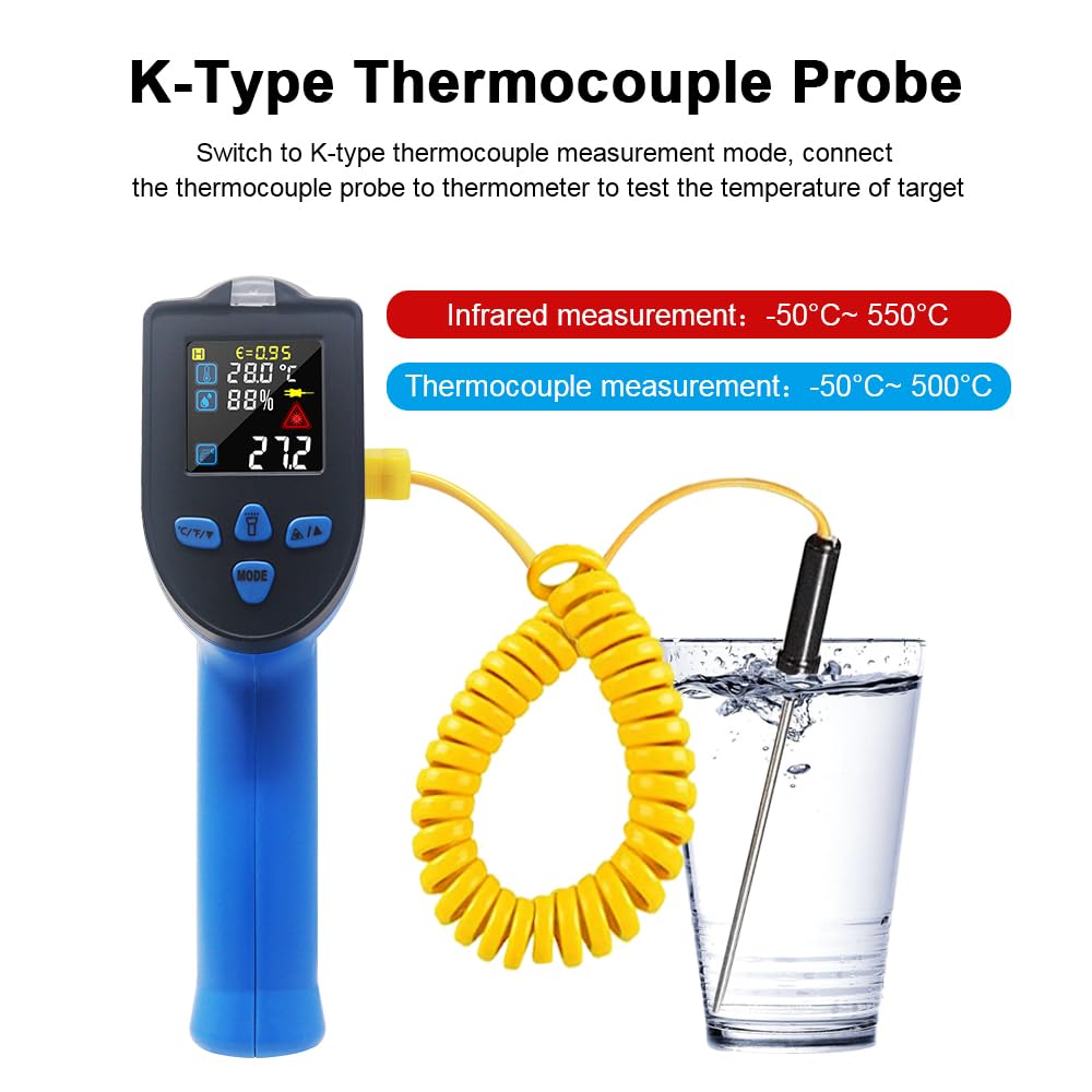 Infrarot Thermometer, Dual-Laser