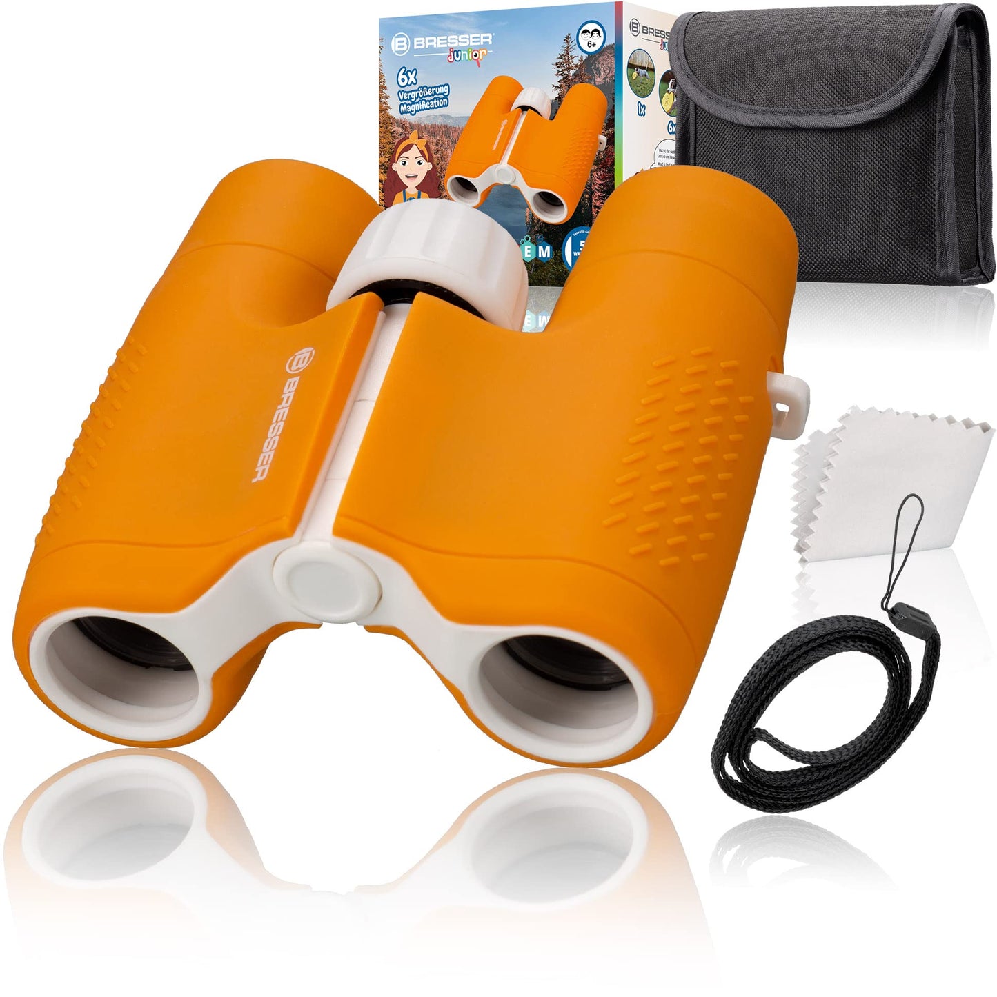Junior Fernglas für Kinder, orange