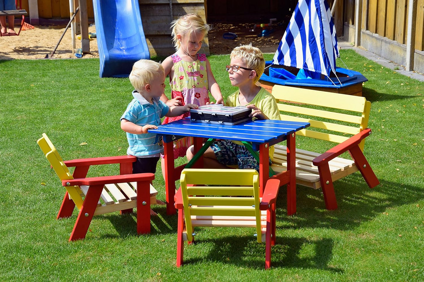 Kindersitzgruppe Picknickgarnitur